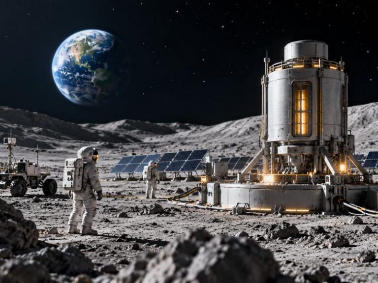 The Moon’s Next Power Source Could Be Nuclear